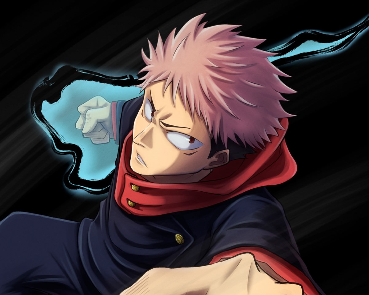 شخصیت یوجی از انیمه Jujutsu Kaisen