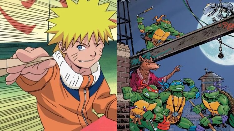 Naruto و TMNT