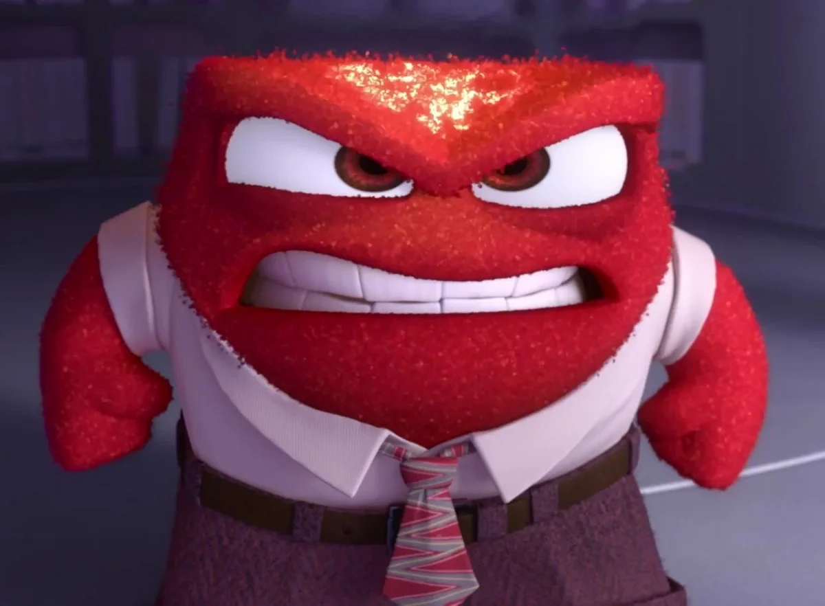 شخصیت خشم انیمیشن Inside Out