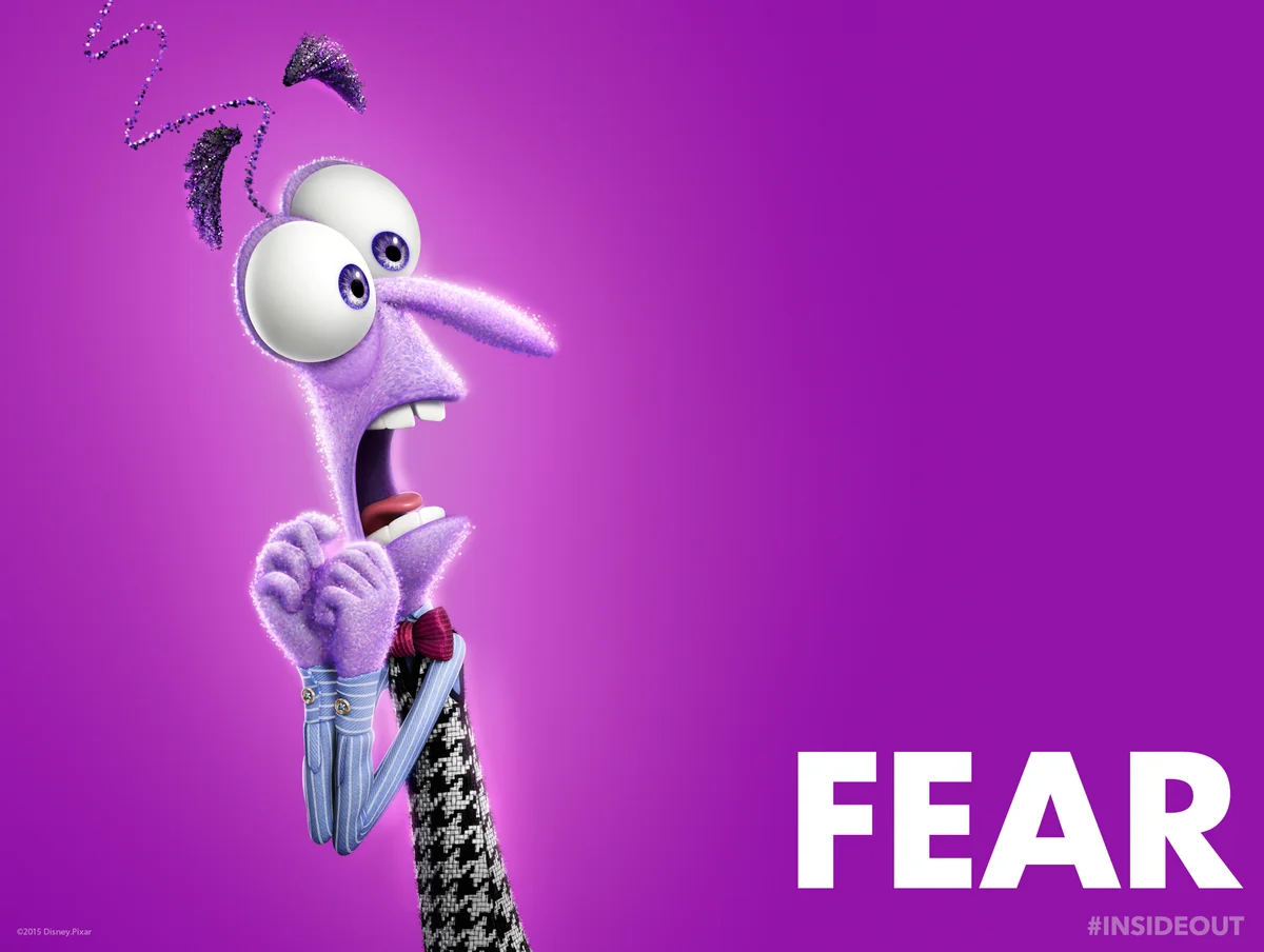 شخصیت ترس انیمیشن Inside Out