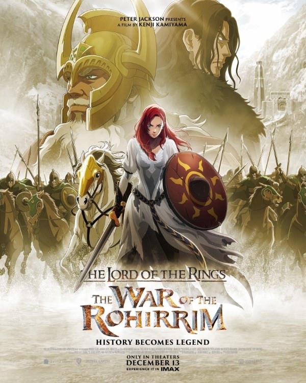 پوستر انیمه The Lord of the Rings: The War of the Rohirrim