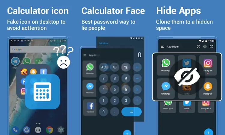 برنامه مخفی کننده App Hider