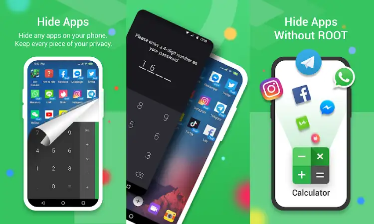 برنامه مخفی کننده Calculator Vault