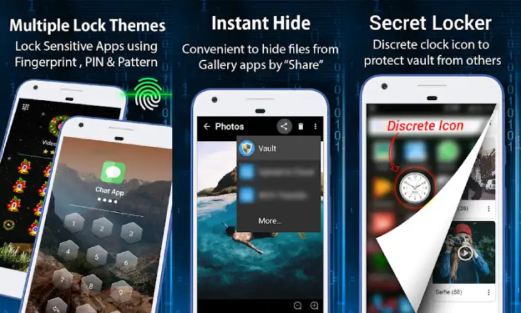 دانلود برنامه مخفی کننده Clock Vault