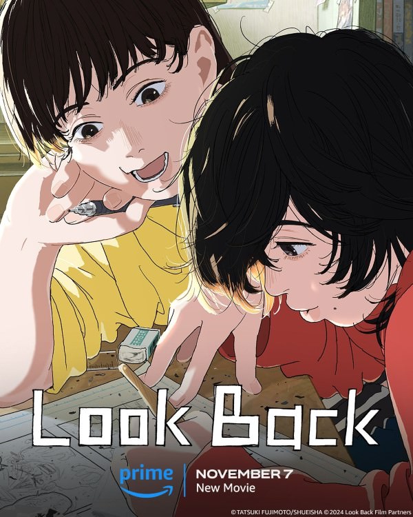 پوستر انیمه سینمایی Look Back