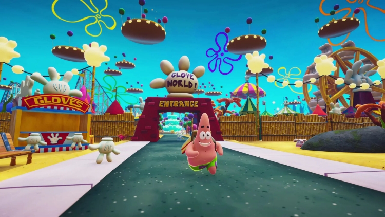 بازی باب اسفنجی / بازی SpongeBob SquarePants: The Patrick Star Game / بازی پاتریک