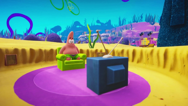 بازی باب اسفنجی / بازی SpongeBob SquarePants: The Patrick Star Game / بازی پاتریک