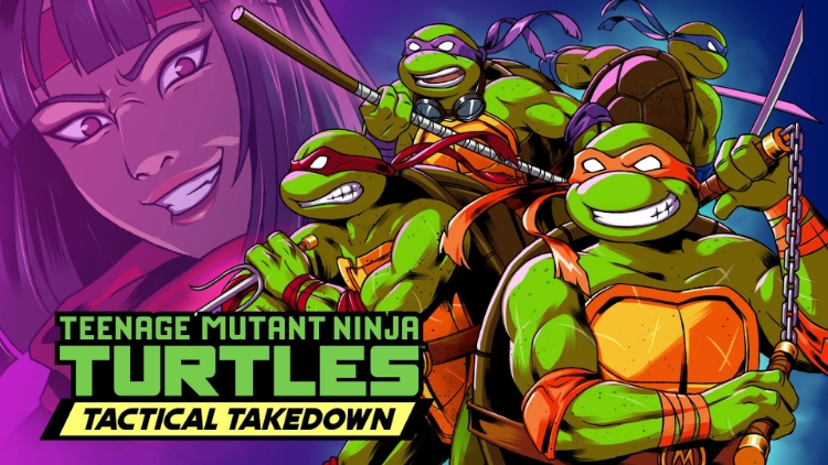 بازی لاکپشت های نینجا / Teenage Mutant Ninja Turtles: Tactical Takedown