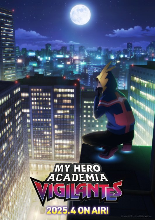 پوستر انیمه My Hero Academia: Vigilantes