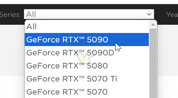 کارت گرافیک RTX 5090