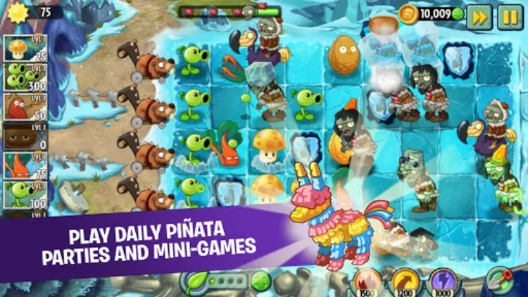 بازی محبوب Plants vs Zombies 2