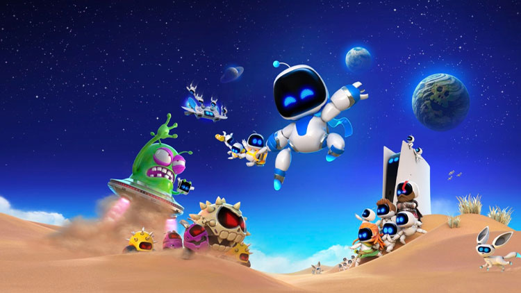 رجی فیس-ایمی / بازی Astro Bot