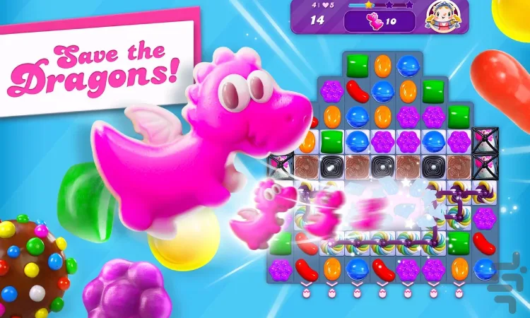 بازی محبوب Candy Crush Saga