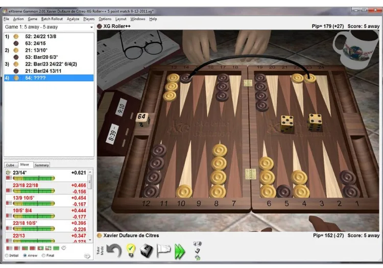 تخته نرد eXtreme Gammon