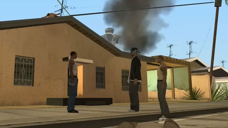 بازی GTA: San Andreas / مرحله Los Desperados