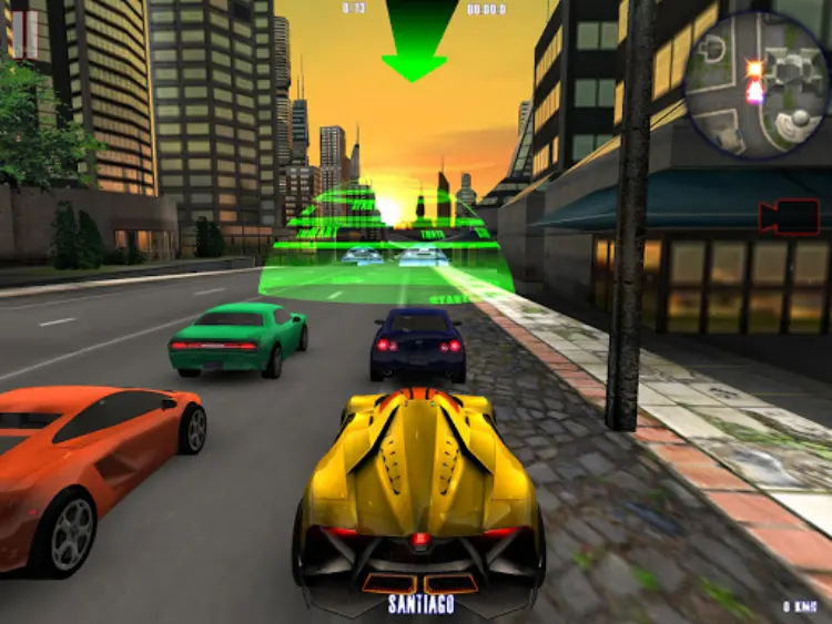 بازی Midtown Crazy Race