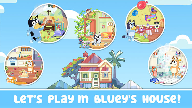 اپلیکیشن Bluey / بازی بلویی / برنامه بلویی