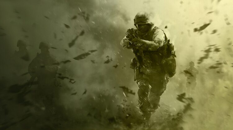 عرضه بازی Call of Duty 4 در دورانی که تمام بازی‌های شوتر اول شخص چریکی، معطوف به عناوین جنگ جهانی دوم بودند، ریسکی بزرگی به حساب می‎آمد که البته موفق هم شد