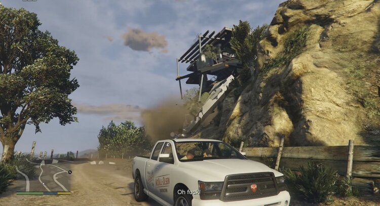 اشاره به فیلم Lethal Weapon 2 در بازی GTA V