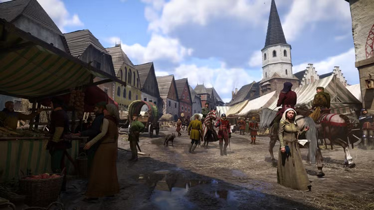 فضای بازی جهان باز Kingdom Come: Deliverance 2