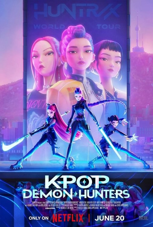 پوستر انیمیشن KPop Demon Hunters