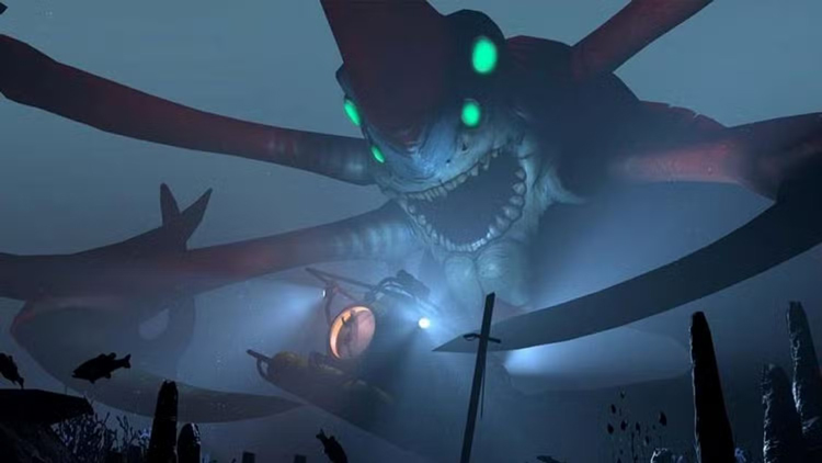 فضای بازی جهان باز Subnautica