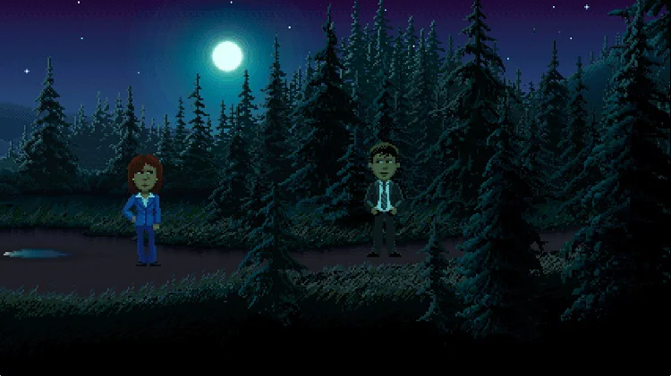 بازی ترسناک Thimbleweed Park