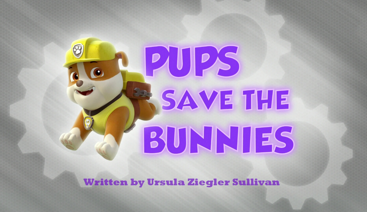در «Pups Save the Bunnies»، سگ‌های نگهبان باید خرگوش‌های بازیگوش را از مزرعه بیرون ببرند
