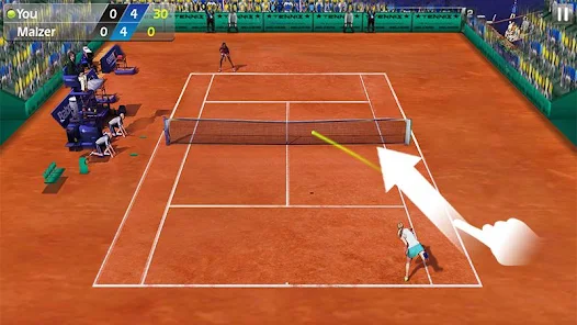 معرفی بازی موبایل 3D Tennis | تجربه‌ی حرفه‌ای تنیس