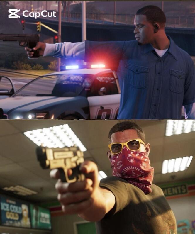 در کمپین تبلیغاتی GTA 5 نیز تصویر مشابهی از شخصیت فرانکلین (Franklin) منتشر شد که امیدی واهی را در دل‌ها ایجاد کرد.