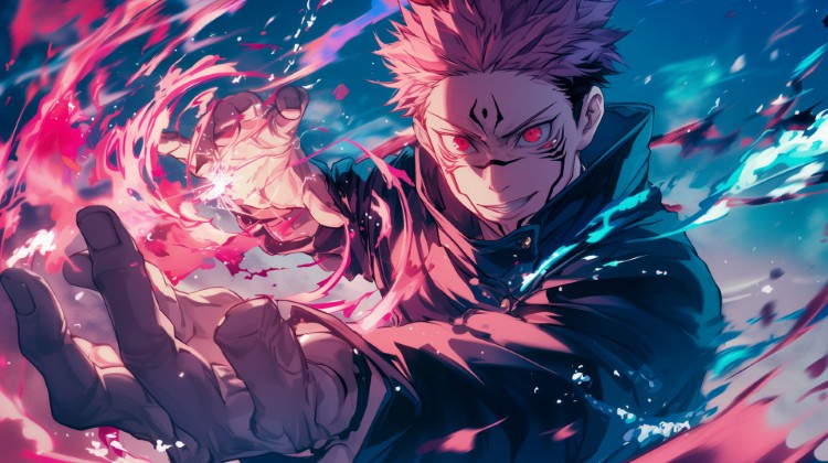 فصل سوم انیمه Jujutsu Kaisen صحنه رقابت جادوگران در بتل رویال