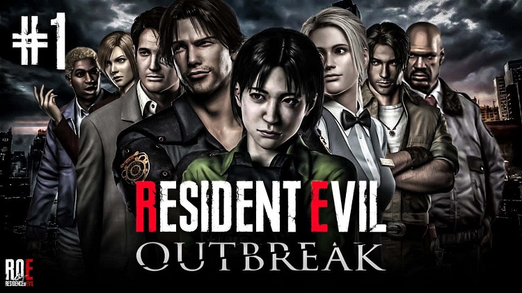 بازی resident evil outbreak