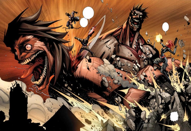 کمیک Attack on Avengers