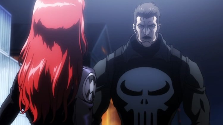 انیمه Avengers Confidential: Black Widow & Punisher