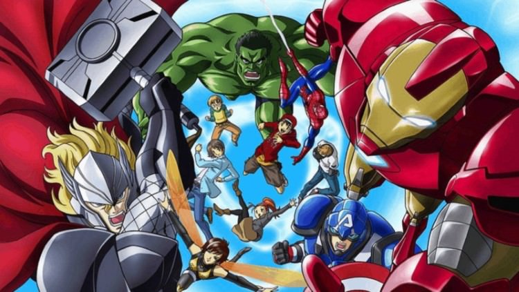 انیمه Marvel Disk Wars: The Avengers
