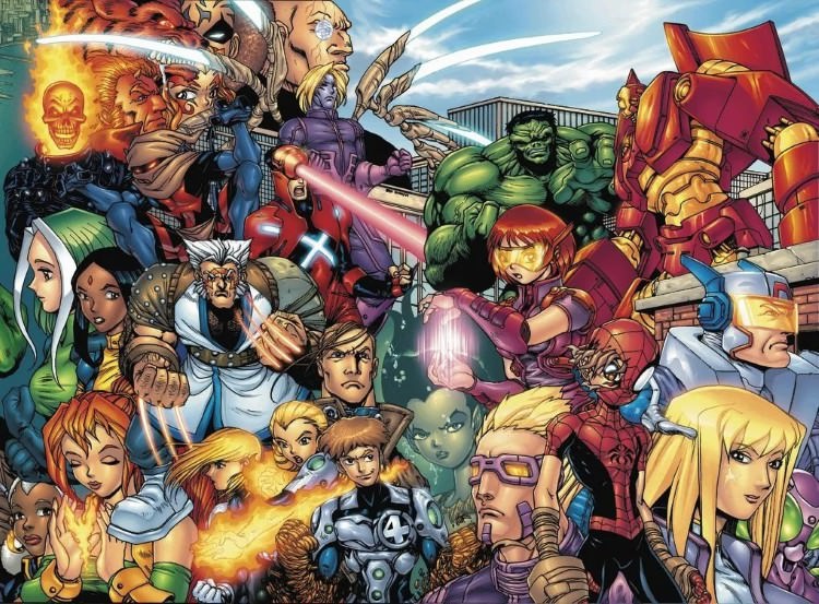 کمیک Marvel Mangaverse