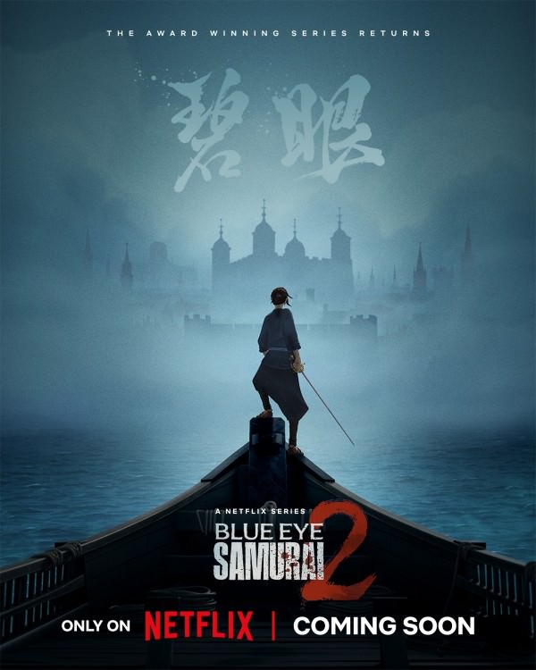 پوستر فصل دوم سریال Blue Eye Samurai