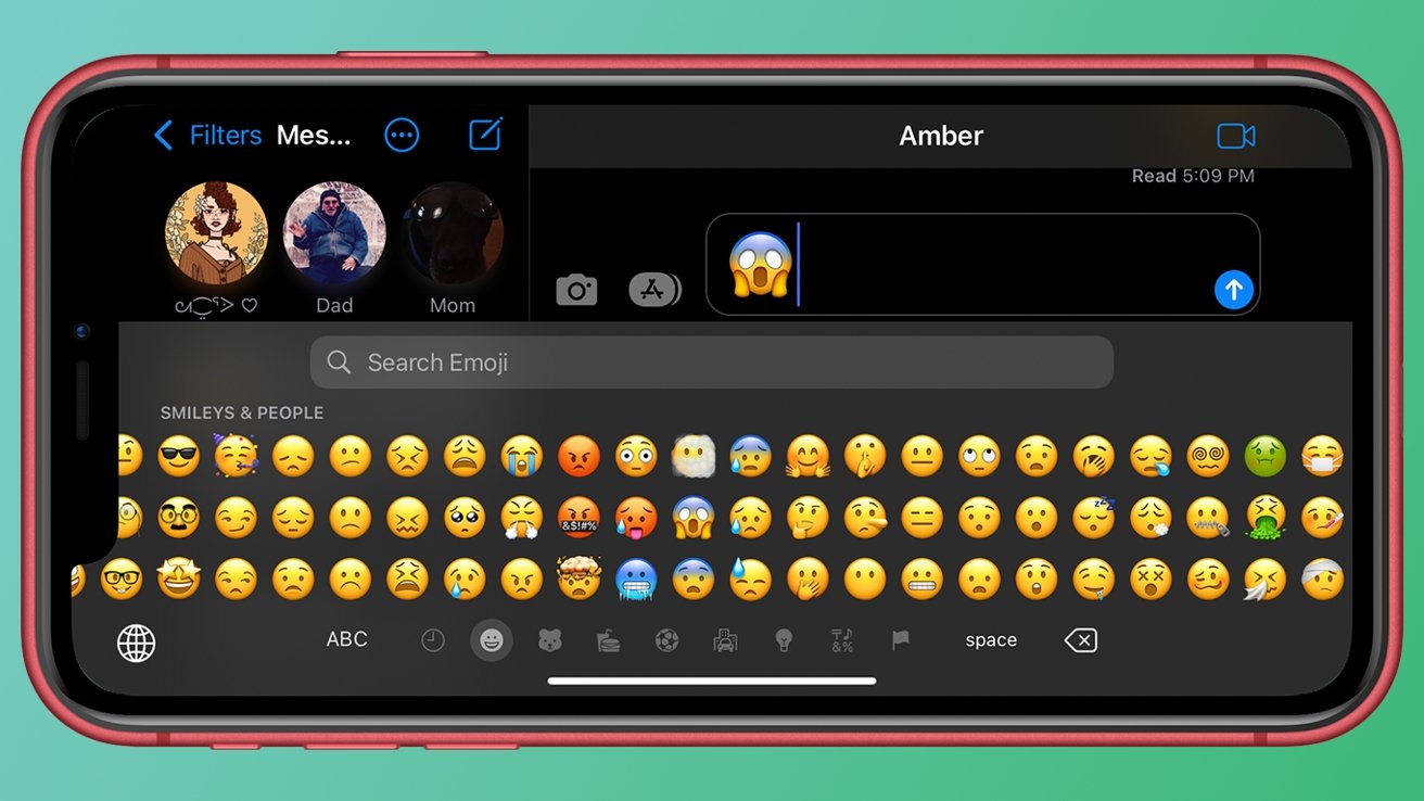 iphone 15 Keyboard Fonts Emoji
