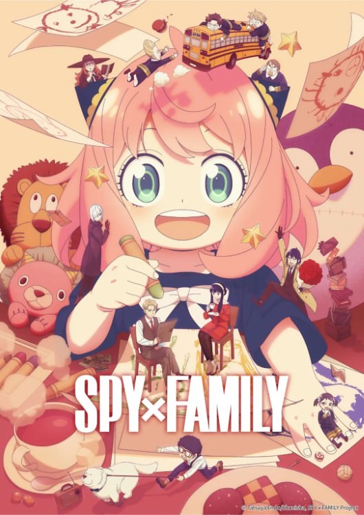پوستر فصل سوم انیمه Spy x Family