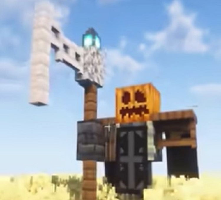 همه سرورهای ماینکرفت باید این مترسک را داشته باشند