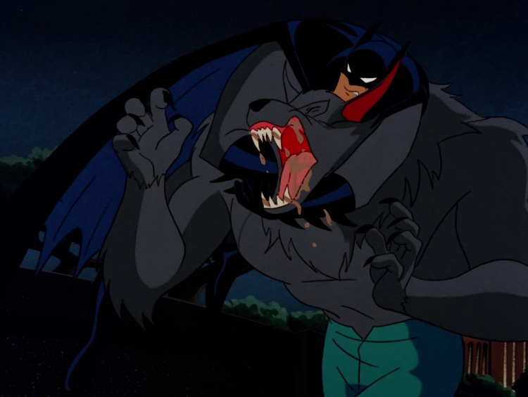 شکارگر شبانه بتمن با گرگینه‌ای واقعی در گاتهام روبه‌رو می‌شود