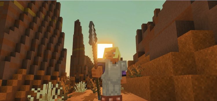 به‌روزرسانی Mounts of Mayhem سلاح نیزه‌ به بازی ماینکرفت اضافه خواهد شد.