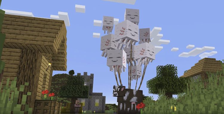 هپی گست‌ها را می‌توان به روش‌های خلاقانه‌ای در ماینکرفت استفاده کرد.