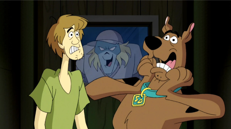 اسکوبی و شگی با ترس‌های همیشگی‌شان هنوز هم بامزه‌ترین کارآگاه‌های دنیا هستند.