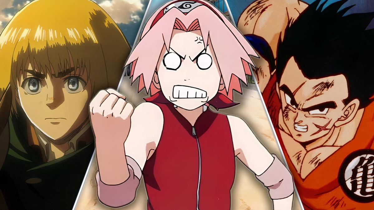 10 شخصیت انیمه‌ ای که به اندازه ساکورا در ناروتو بی ارزش هستند!