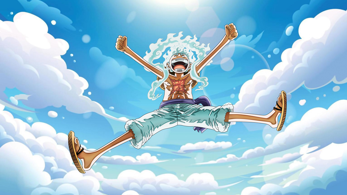لحظه فعال شدن قدرت جدید Gear 5 لوفی در انیمه one piece