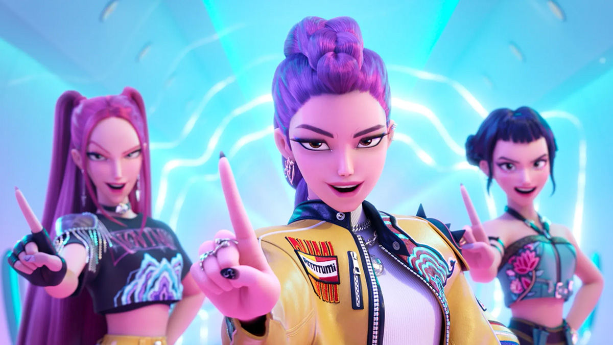 انیمیشن kpop Demon Hunters فورتنایت