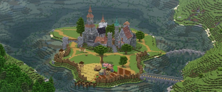 نمایی که این سازه ماینکرفت دارد واقعا بی‌نظیر است!