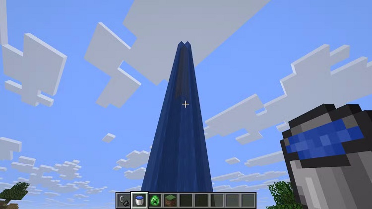 آسانسور آبی میتواند جابهجایی شما در محیط ماینکرفت را شدیدا سریع کند