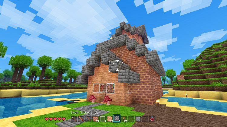 دانجن‌های بازی Allumeria در برخی صحنه‌ها، حتی از دانجن‌های ماینکرفت هم زیباتر هستند